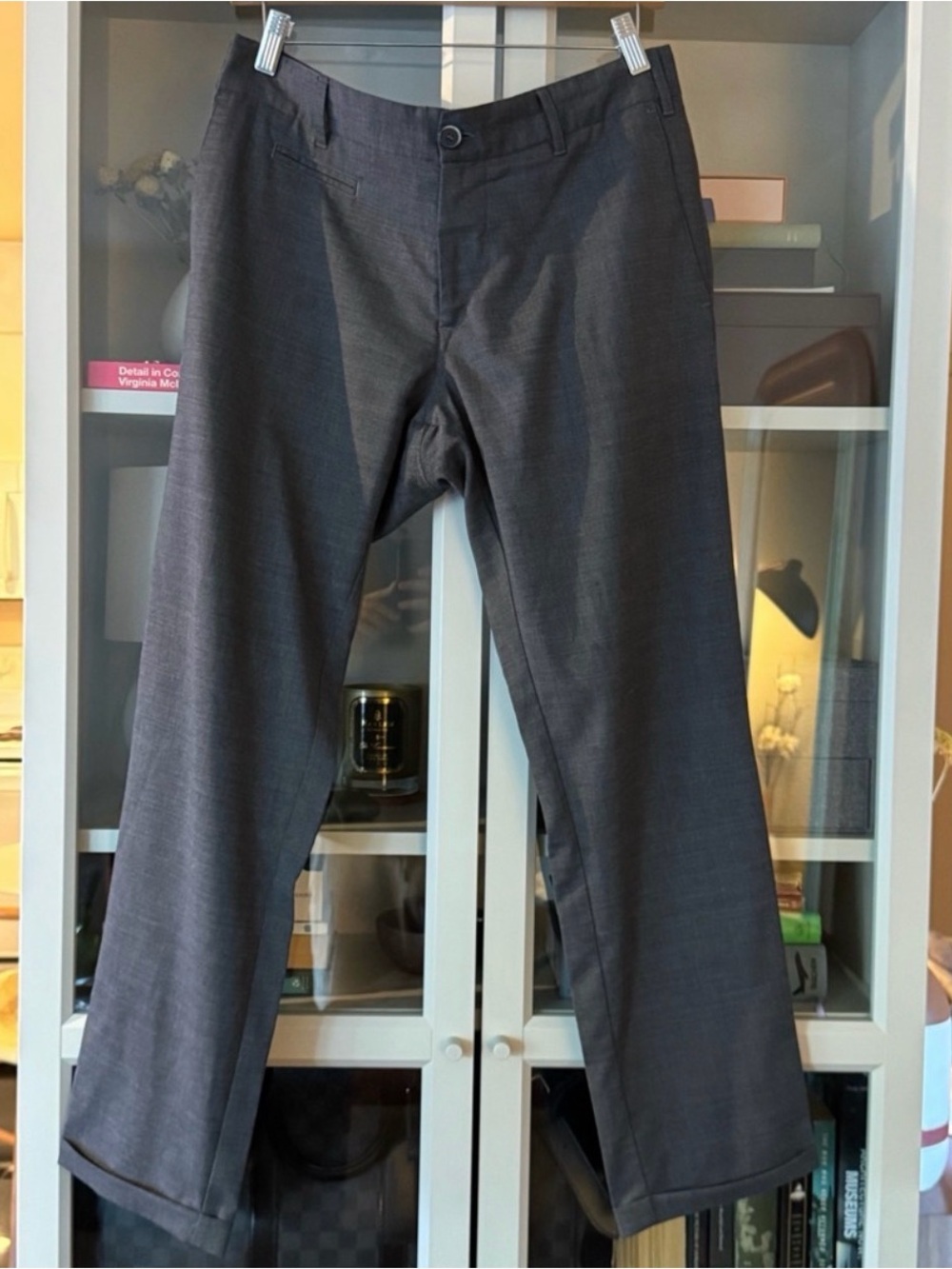 Barena Spring/Summer Wool Blend Gray Dress Pants, Slim Fit - Size 50 (M/L)